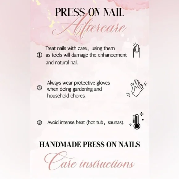 Hand Crafted Luxury XXL (2XL) Coffin (PREMADE sizes (0,4,3,3,6) Press On Nails - Picture 3 of 4